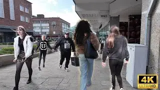 Coventry - City Tour 2024| Walking The Streets of Coventry | Central Coventry Walk [4K HDR]