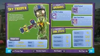 Plants vs Zombies Garden Warfare PS4 - Sticker Book Characters Unlocked