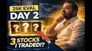 📉 25K Funding Challenge &ndash; Day 2 | 3 US Stocks Traded | Real Execution