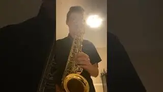 Soloing over work song #shorts #saxophone #worksong