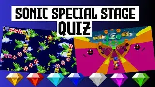 Guess Sonic game by Special Stage! Sonic the Hedgehog Quiz!!