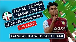 Using Charts to get a 95% Wildcard Team for Gameweek 4! Fantasy Premier League Tips! FPL 25/26