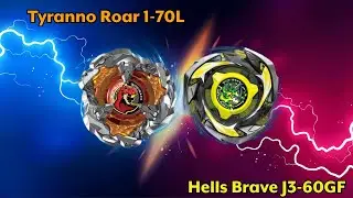 UX-15 Tyranno Roar & Hells Brave Test Battles