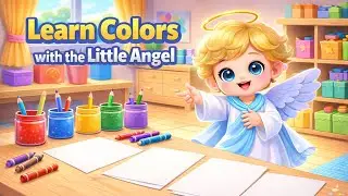 Learn Colors with the Little Angel 👼 | Fun Colors for Kids