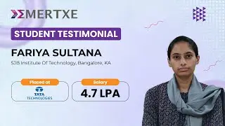 Emertxe Reviews: Fariya Sultana Placed at Tata | Best Training Institute for Embedded Systems