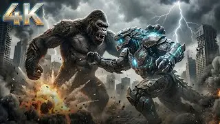 King Kong vs The Armored Monster &ndash; Epic Final Battle | Cinematic Monster Fight 