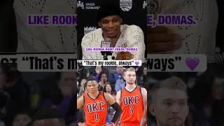 Russ & Sabonis reunited 🤝