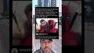 Brad Pitt&rsquo;s 2-Second Deadpool Cameo Paid in Coffee! Legendary Hollywood Flex