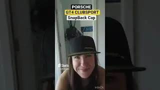 Porsche GT4 Clubsport SnapBack Cap for Her 🧢🙋&zwj;♀️🔥