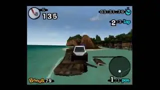 Beetle Adventure Racing! Inferno Isle 100% - All Bonus Boxes (100 Points)