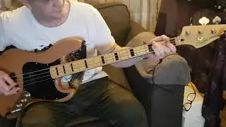 Just an Illusion - Bass cover / play through Extended bass funk edit 80s funkathon synthtastic