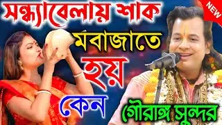 সন্ধ্যাবেলায় শাক বাজাতে হয় কেন। তত্ত্বকথা ।।Gouranga sundar chakraborty |গৌরাঙ্গ সুন্দর  চক্রবর্তী