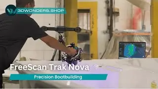 Precision Boatbuilding with FreeScan Trak Nova