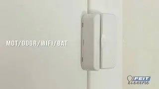 How to Install and Connect the Feit Electric Smart Door/Window Sensor