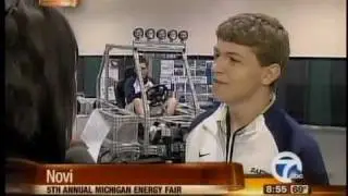 MI Energy Fair - Solar Powered Backpack, Off Road Vehicle