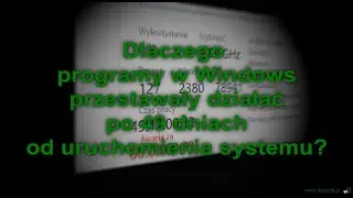 Dlaczego programy w Windows przestawały działać po 49 dniach od uruchomienia systemu?