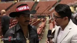 Marcos Villegas Bilingual Boxing host- Spanish clips