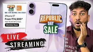 🔥 Republic Day Sale 2026 LIVE! Kya Such Me iPhone 17 @ ₹74k + Samsung S24 Deal