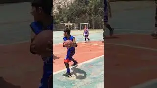 Caleb y los Fundamentos U10 #basketball #minibasket #minibasketballhoop #baloncesto