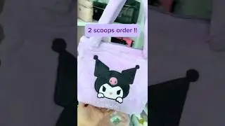 Part 1,let&rsquo;s pack 2 scoops order for Stacy 💕🎁#mystery#birthday#asmr#packingorders#cute#luckyscoop