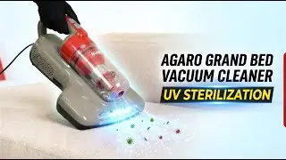 Agaro Grand Bed Vacuum Cleaner Review &ndash; UV Sterilization + Deep Dust Cleaning Test