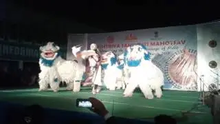 singi Dance ...snow lion Dance by Denjong Rikshung Tshogpo