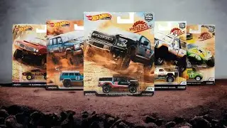 Hot Wheels Car Culture Desert Rally Set