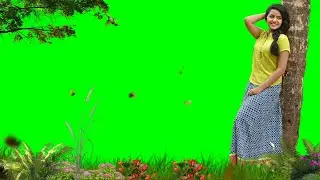 Beautiful girl green screen video effects || ak 2.0