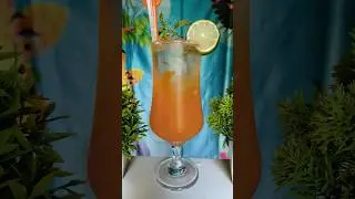 Orange Fizz :- Orange Juice + Lemon Juice + Orange Crush + Soda  #shorts #drink #recipe #mocktail