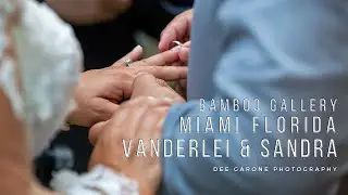 Sandra and Vanderlei's Bamboo Gallery Florida Summer Wedding