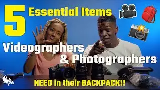 WHAT'S IN MY CAMERA BAG? 5 Essential Items Every Videographer & Photographers Need ON-THE-GO!
