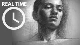 Realistic Portrait Drawing - Real Time