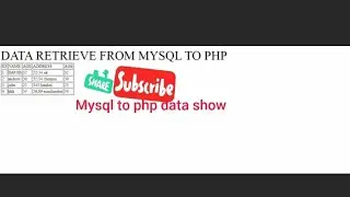 showing data on website.... Php data retrieved from database with solution error resource id #4