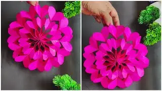 Paper decorative star / 3D heart shape snowflake / 3D love shape ❤️ snow flake making tutorial / diy