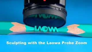 Witness the Unseen: Sculpting on a Pencil Tip with the Laowa Probe Zoom!