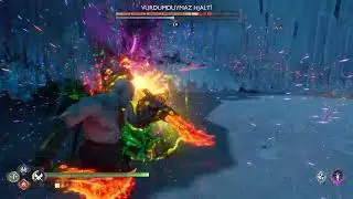 God Of War Ragnarok  Just Young Spartan Build No Damage Alfheim Berserker Boss Fight GMGOW NG+