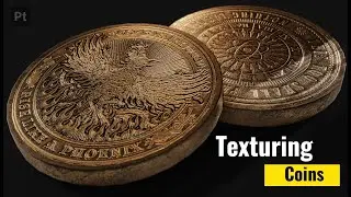 How to Texture Any Coin in Substance Painter - Full Workflow