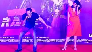 Salman khan best Live dance and singing performance  Race 3 music launch