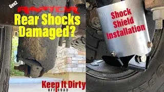 Raptor Rear Shocks Damaged? - Shock Shield Installation