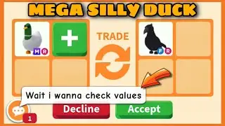 12 LATEST OFFERS FOR MEGA SILLY DUCK!!😍😍 But Do I Really Need To Add in The Last Trade?? Adopt me