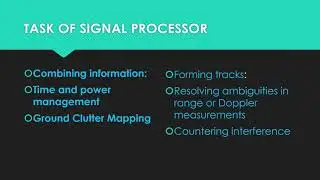 APPLICATIONS OF DSP