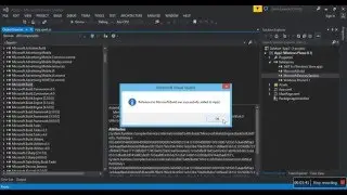 How to Add Reference to your Visual Studio Project