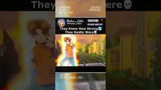 They Knew How Strong🥶 They Really  Were💀 #anime #animeedit