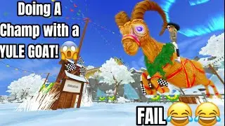 Doing An Sso Championship With A Yule Goat In Star Stable😂! #sso #starstable #starstableonline #sso