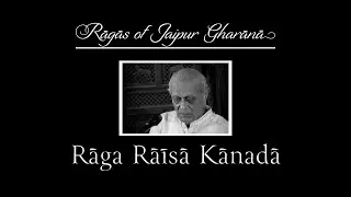 Pt. Arun Dravid | Raga Raisa Kanada | Ragas of Jaipur Gharana