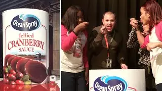 World's Largest Can of Cranberry Sauce Arrives in NYC in Time for Thanksgiving