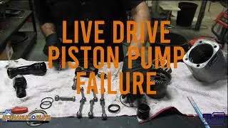 Vibrations from a Live Drive Bent Axis Piston Pump Failure Analysis