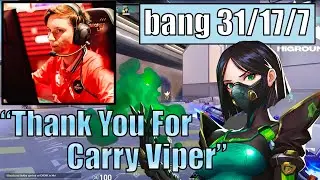 100T bang Show You How To Play Viper In Ranked Carrying LEV C0M | In IceBox | VALORANT |