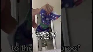 QUICK TIP for stuffing your pocket diapers #clothdiaper #shorts