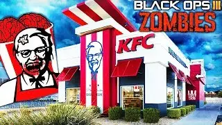 CARTE ZOMBIE KFC ! - Custom Map Zombies Black Ops 3